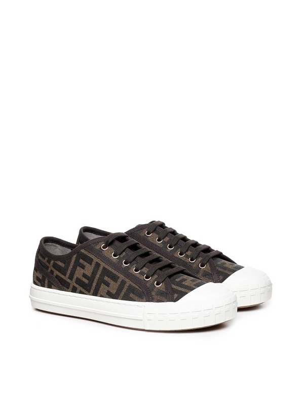 The Best Shops FENDI: trainers - Low Sneakers In Fabric