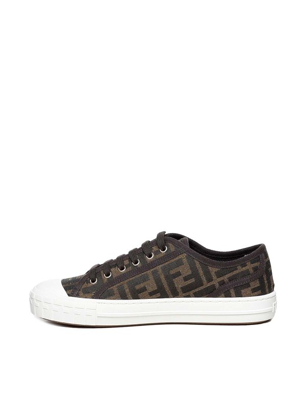 Low Sneakers In Fabric shop online: FENDI