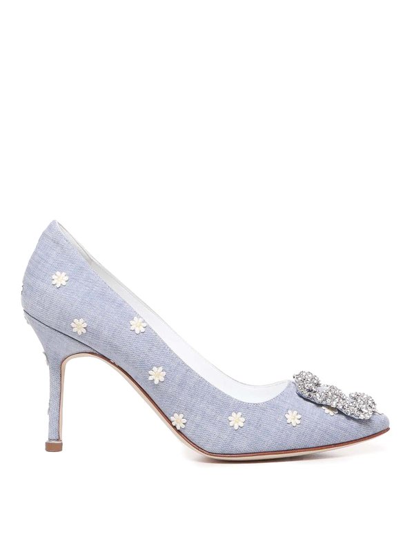 MANOLO BLAHNIK: Escarpins - Chaussures À Talon - Daisy
