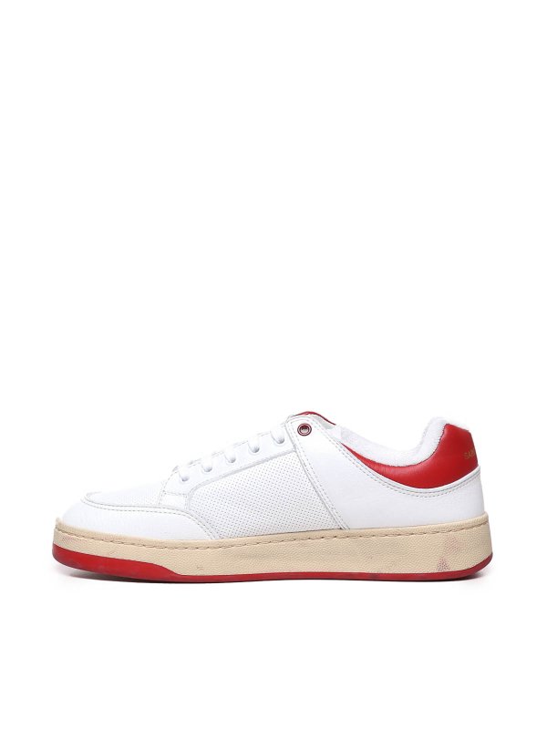 Calfskin sneakers shop online: SAINT LAURENT