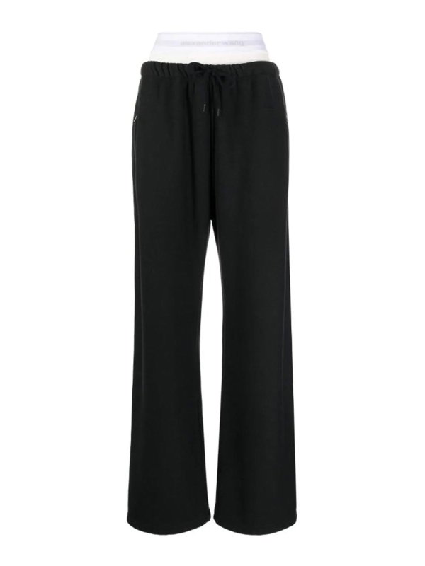 ALEXANDER WANG: tracksuit bottoms - Elasticated Waist Shorts