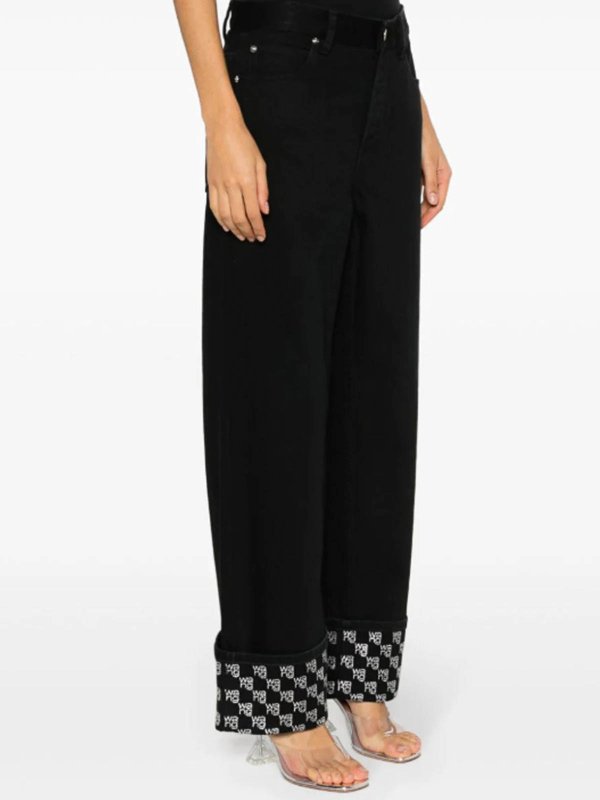 ALEXANDER WANG: Jeans boot-cut online - Jeans Boot-Cut - Negro