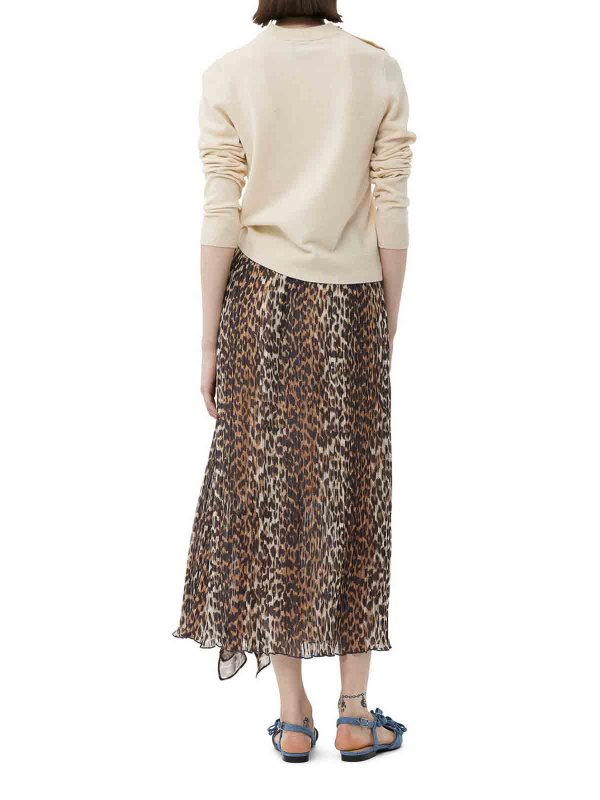 The Best Shops GANNI: t-shirts - T-Shirt With Logo