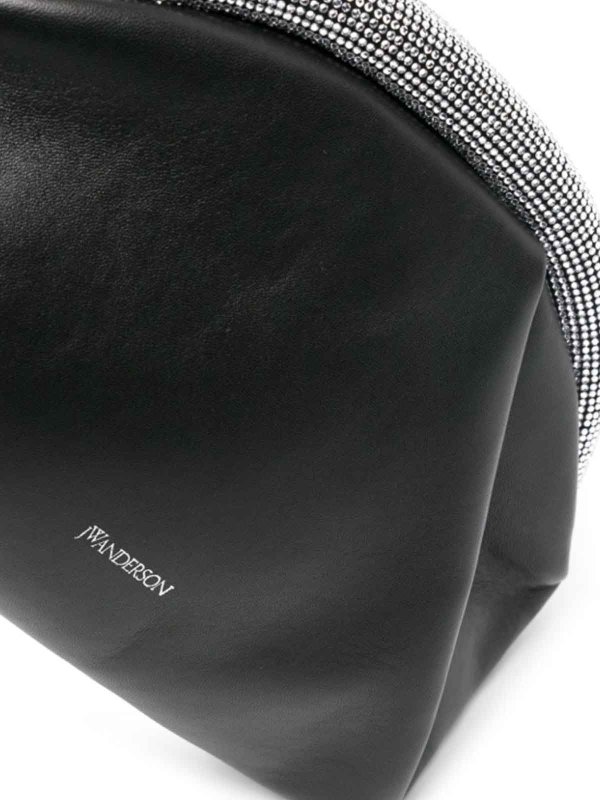 クラッチバッグ - 黒 shop online: J.W. ANDERSON