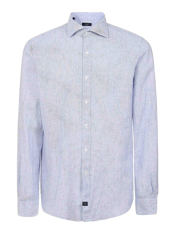 FAY: Hemden - Hemd - Blau