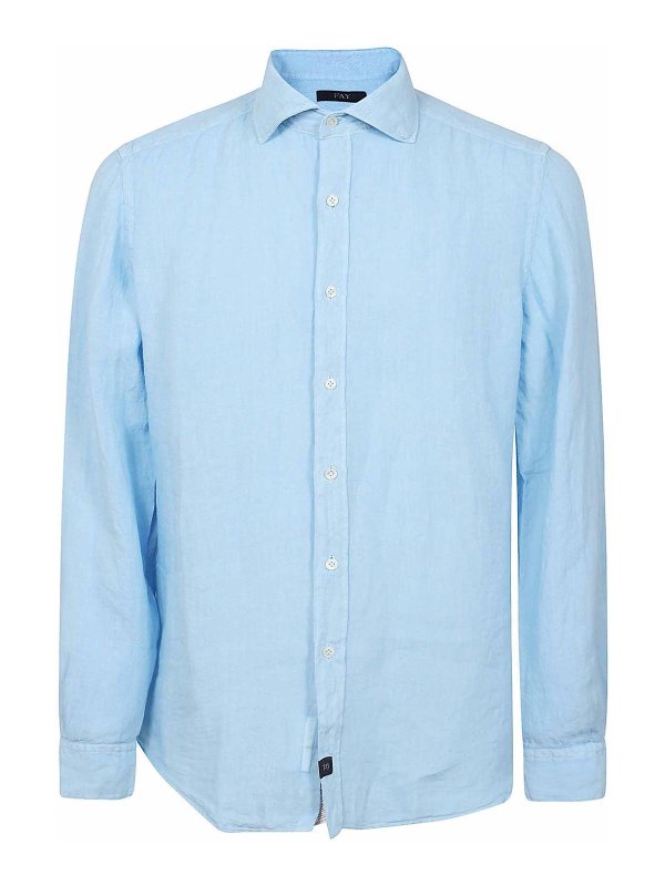 FAY: シャツ - シャツ - ライトブルー