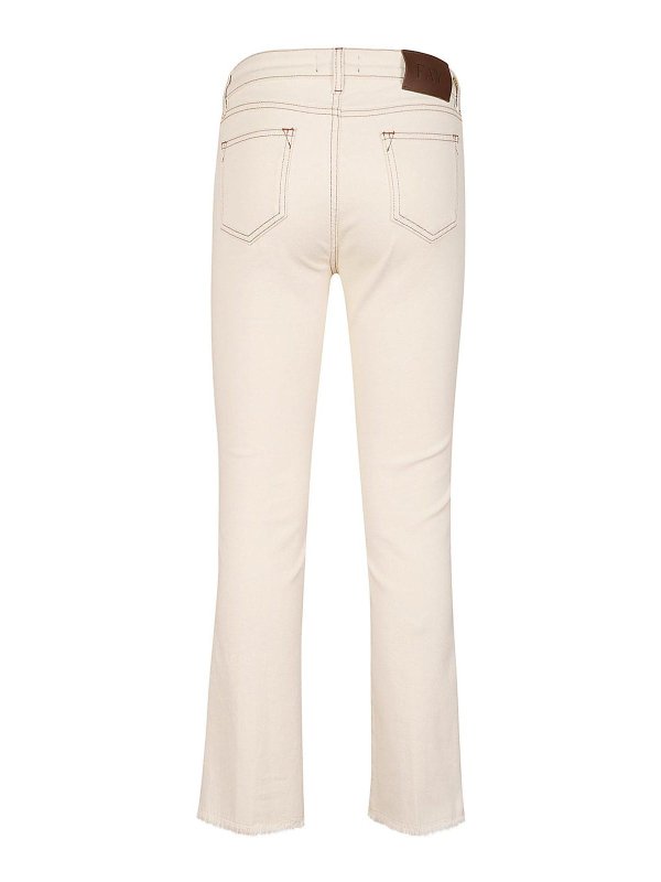 FAY: Bootcut online - Bootcut Jeans - Weiß