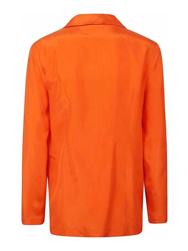 P.A.R.O.S.H.: blazers online - Crepe Single-breasted Jacket