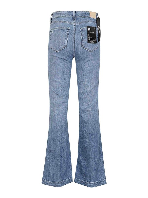 PAIGE: Jeans évasés online - Jean Bootcut - Bleu