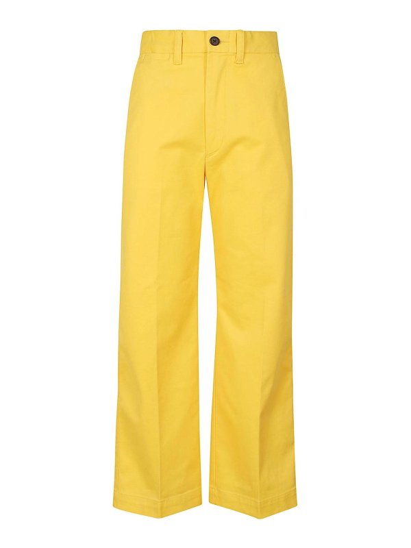 POLO RALPH LAUREN: casual trousers - Stretch gabardine trousers
