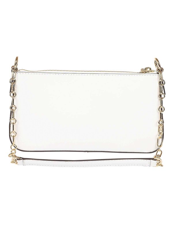 The Best Shops MICHAEL KORS: cross body bags - White smooth leather bag