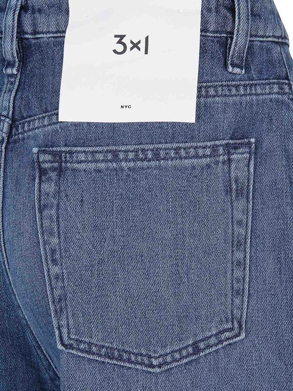 The Best Shops 3X1: Jeans Rectos - Vaqueros Rectos - Lavado Claro