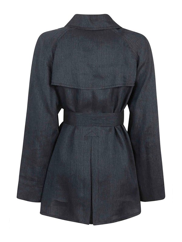 FAY: Trenchcoats online - Trenchcoat - Helles Jeansblau