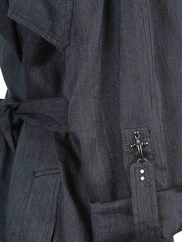 The Best Shops FAY: Trenchcoats - Trenchcoat - Helles Jeansblau