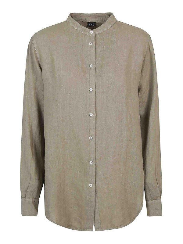 FAY: Camisas - Camisa - Verde