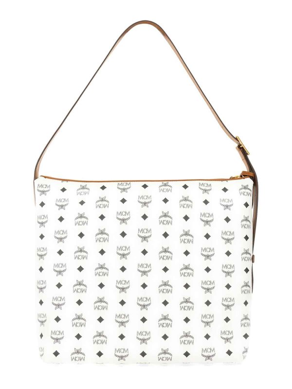 MCM: Handtaschen online - Shopper - Weiß