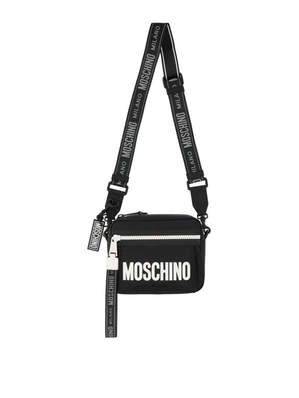 MOSCHINO: ショルダーバッグ - ショルダーバッグ - 黒