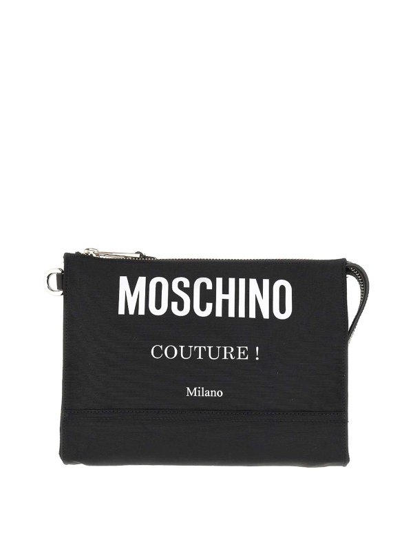 MOSCHINO: pochette - Pochette Con Logo