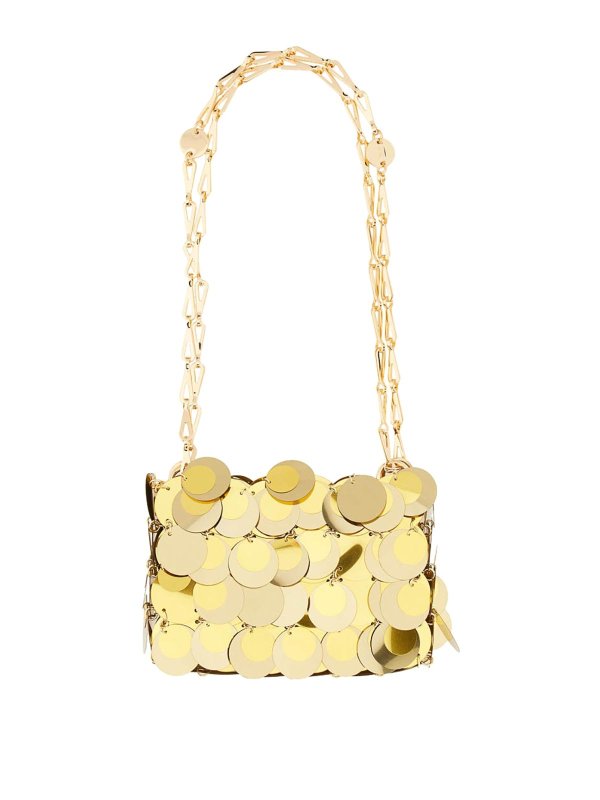 PACO RABANNE: ショルダーバッグ - ショルダーバッグ - 金