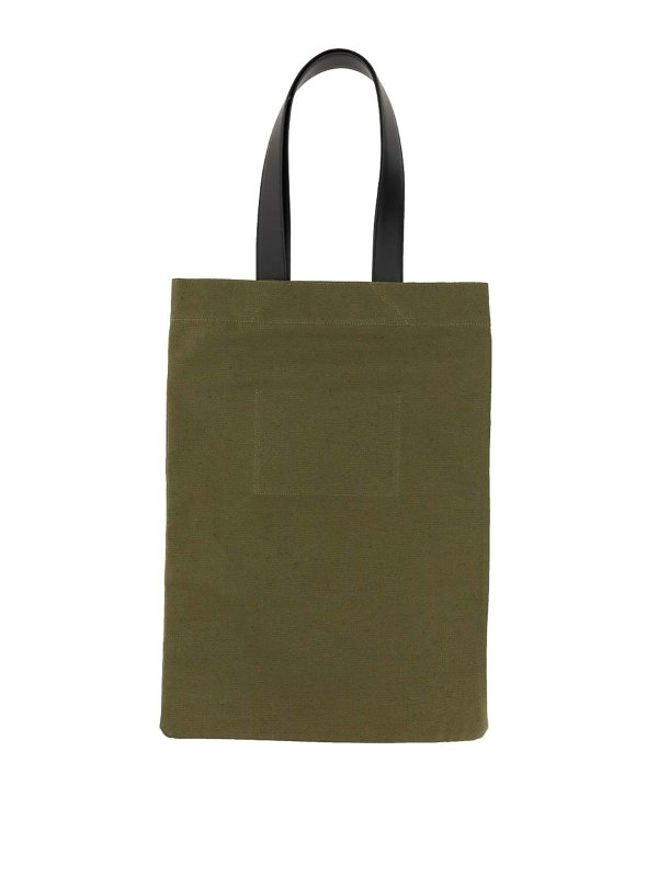 JIL SANDER: Handtaschen online - Shopper - Grün