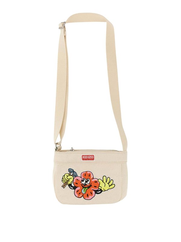 KENZO: cross body bags - Boke Bag With Print