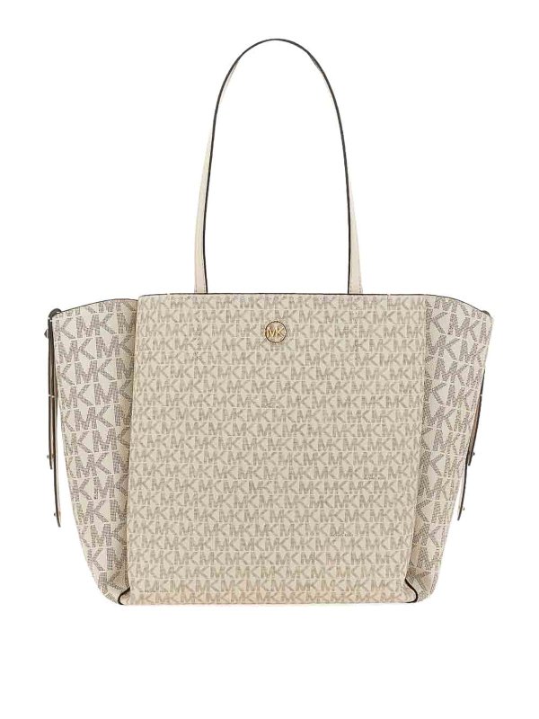 Michael Michael Kors: Sacs à main - Sac Cabas - Blanc