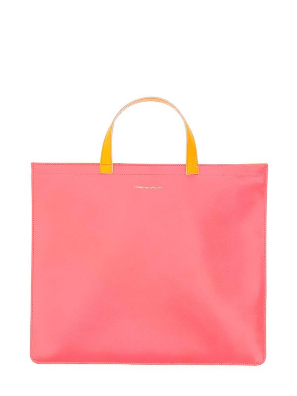 COMME DES GARCONS: totes bags online - Super Fluo Leather Tote Bag