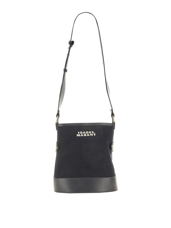 ISABEL MARANT: バケットバッグ - バケットバッグ - 黒