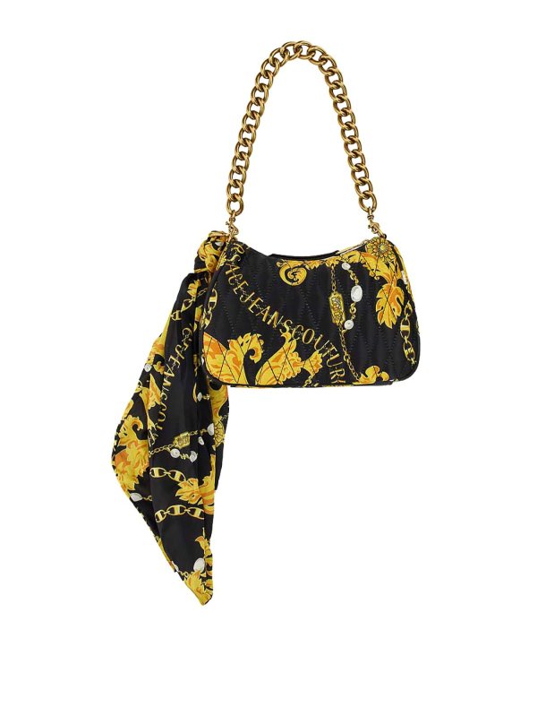 Versace Jeans Couture: cross body bags - Bag With Scarf