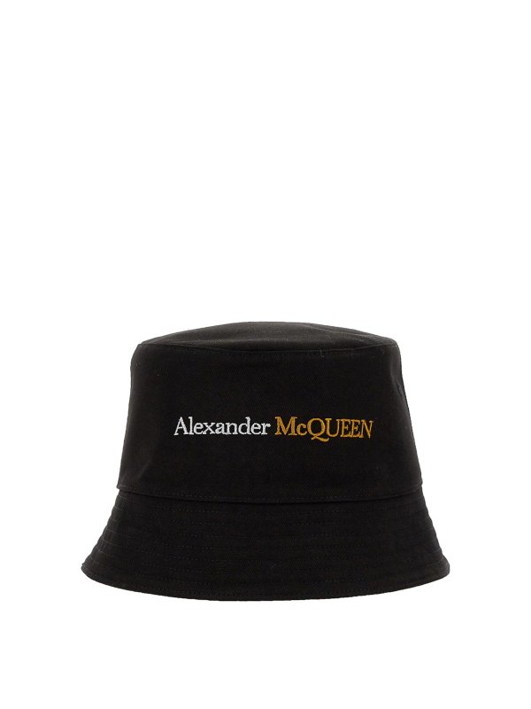 ALEXANDER MCQUEEN: hats & caps - Bucket Hat With Logo