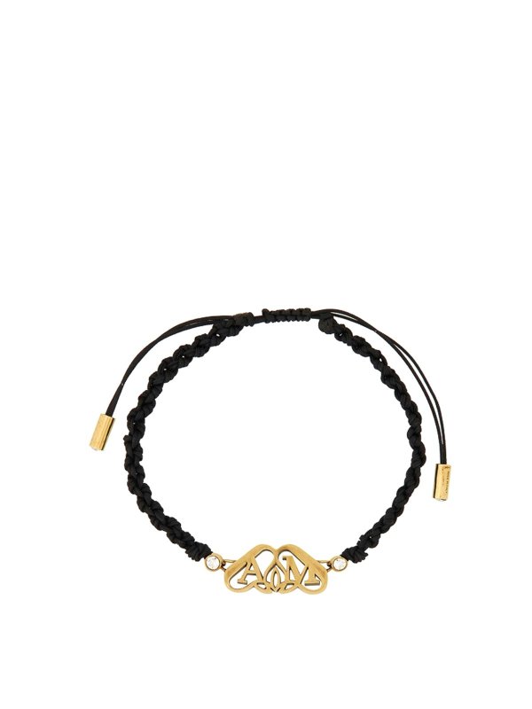 ALEXANDER MCQUEEN: Armbänder und Armkettchen - Armband - Schwarz