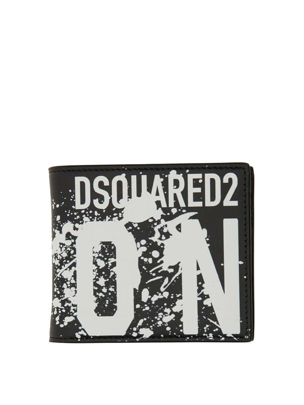 DSQUARED2: portafogli - Portafoglio Con Logo
