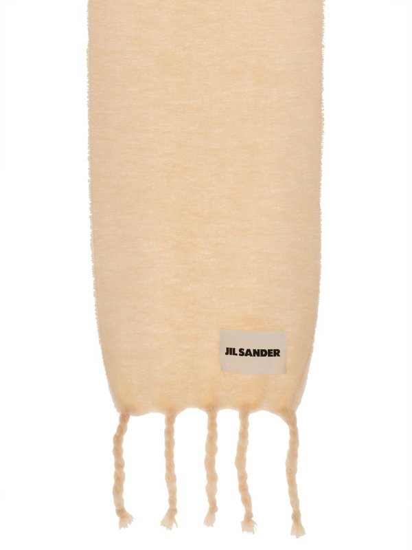 【関税&送料込み】Jil Sander Long Scarf Jil Sander Long Scarf With Logo - Women | J52TE0014J40041681