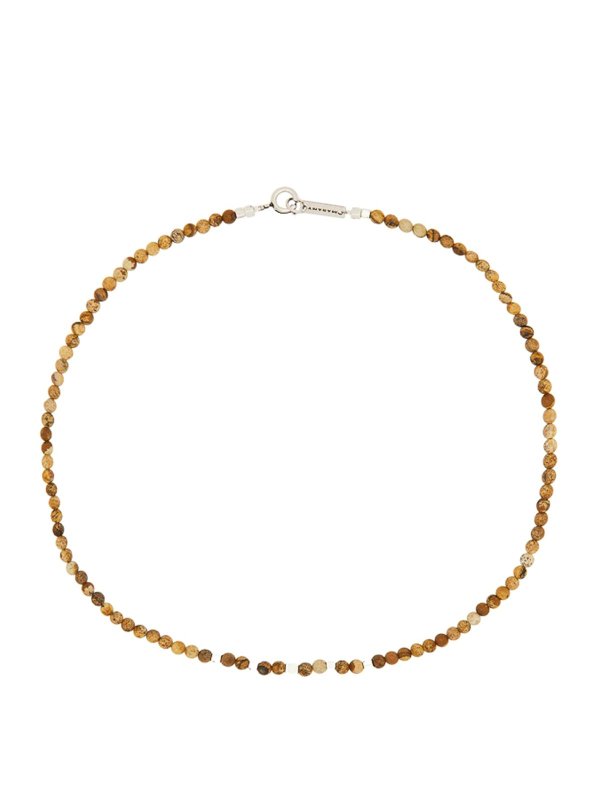 ISABEL MARANT: ネックレス - ネックレス/チョーカー - ブラウン