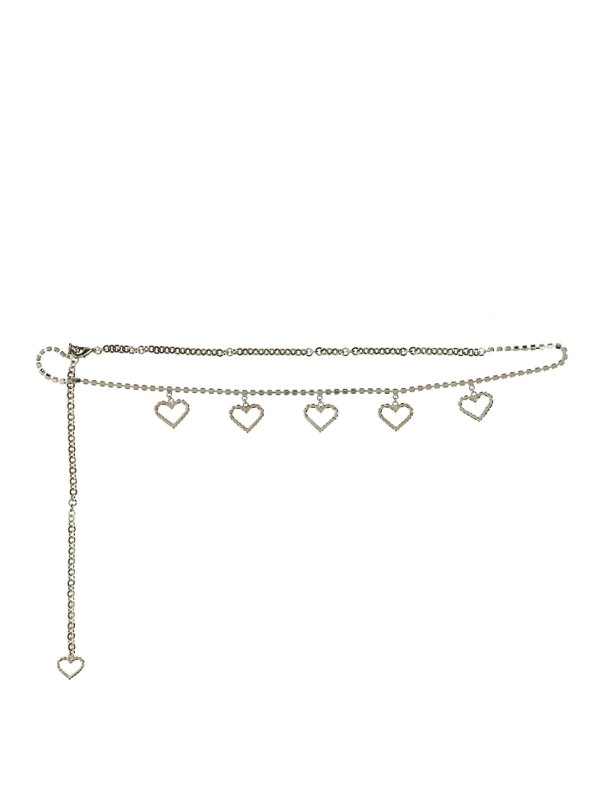 ALESSANDRA RICH: ベルト - ベルト - 銀