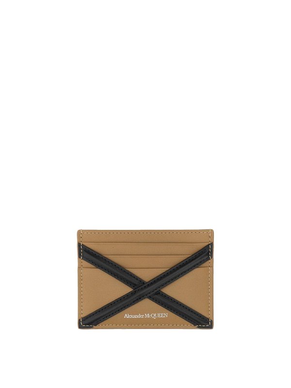 ALEXANDER MCQUEEN: wallets & purses - Harness Card Holder
