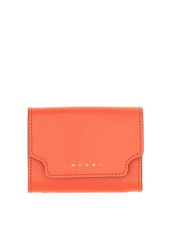 Marni: 財布＆ポーチ - 財布 - 赤