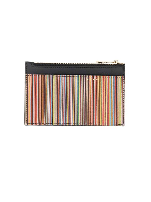 PAUL SMITH: wallets & purses online - Zippered Card Holder