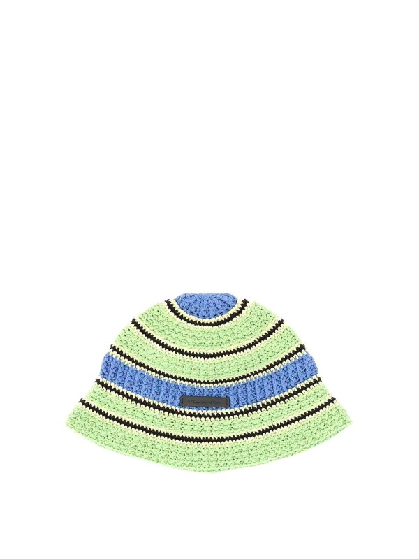 STELLA McCARTNEY: hats & caps - Crochet Bucket Hat