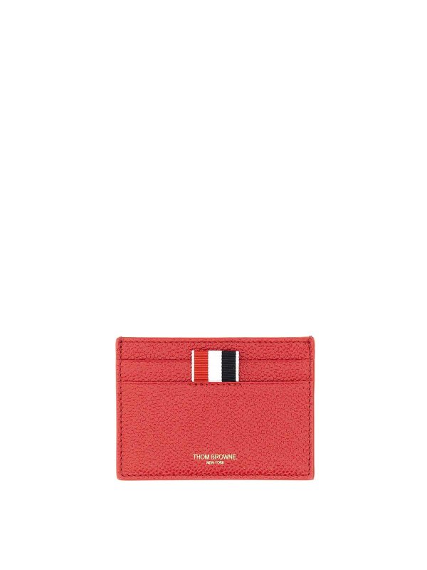 THOM BROWNE: wallets & purses - Aanchor Card Holder