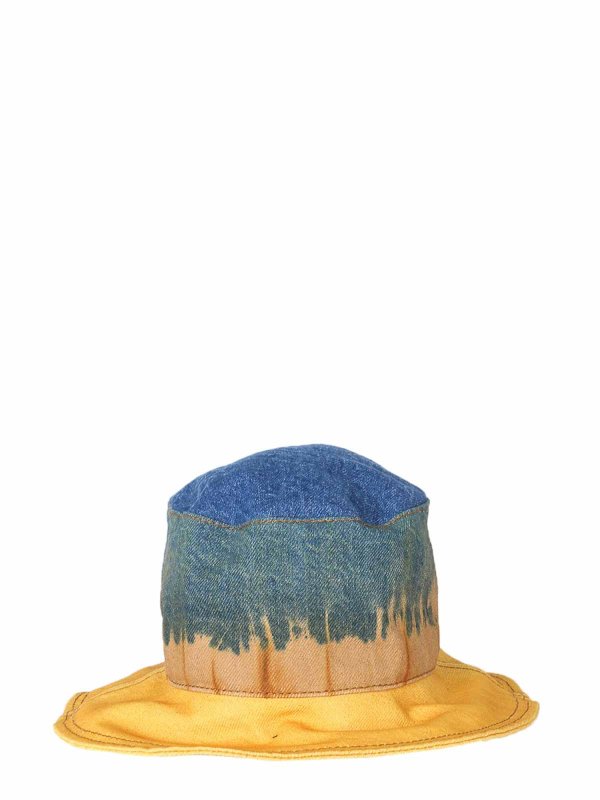 ALBERTA FERRETTI: hats & caps online - Bucket Hat With Tie Dye Print