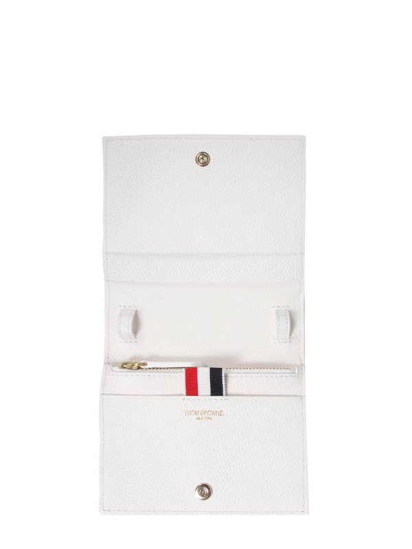 THOM BROWNE: Portefeuilles online - Portefeuilles - Blanc