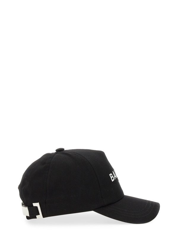 Balmain: cappelli online - Cappello Da Baseball Con Logo