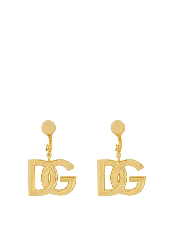 DOLCE & GABBANA: Ohrringe - Ohrring - Gold
