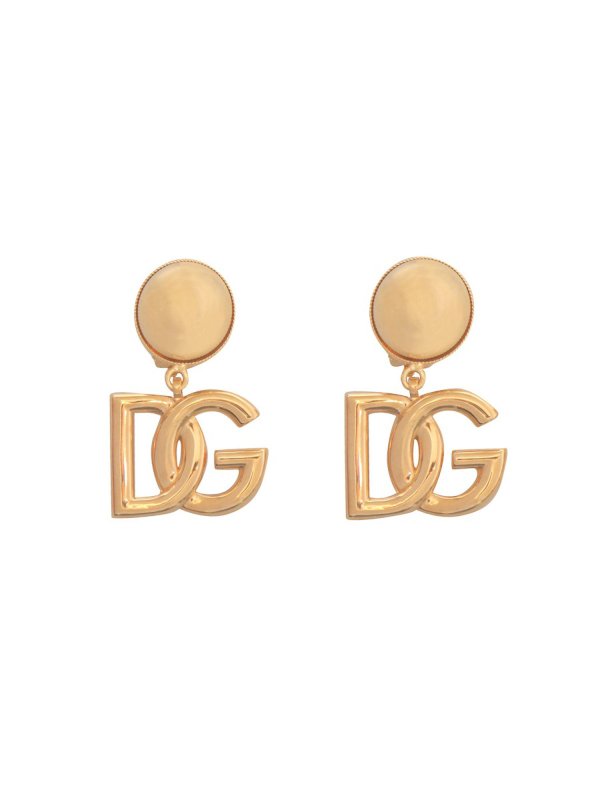 The Best Shops DOLCE & GABBANA: Earrings - Dg Logo Earrings