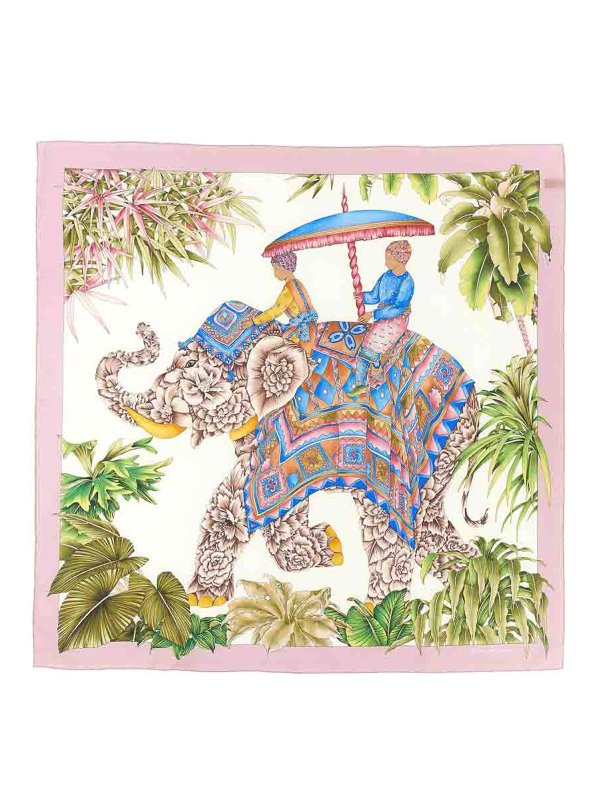 FERRAGAMO: Écharpes & Châles  - Étole - Multicolore