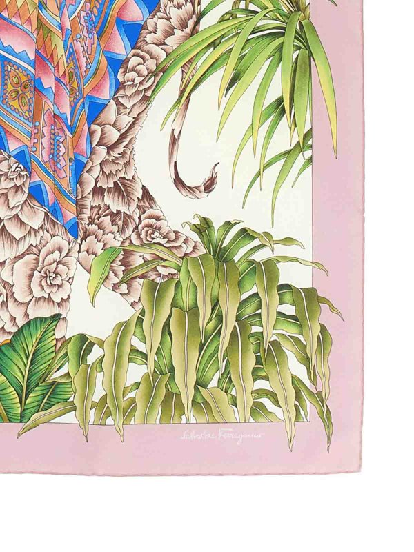 FERRAGAMO: Écharpes & Châles  online - Étole - Multicolore