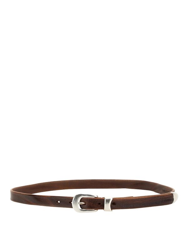 OUR LEGACY: Cinturones - Cinturón - Marrón