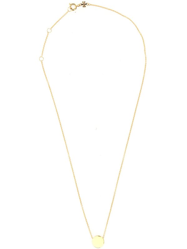 The Best Shops TORY BURCH: Necklaces & Chokers - Necklace With Logo Pendant