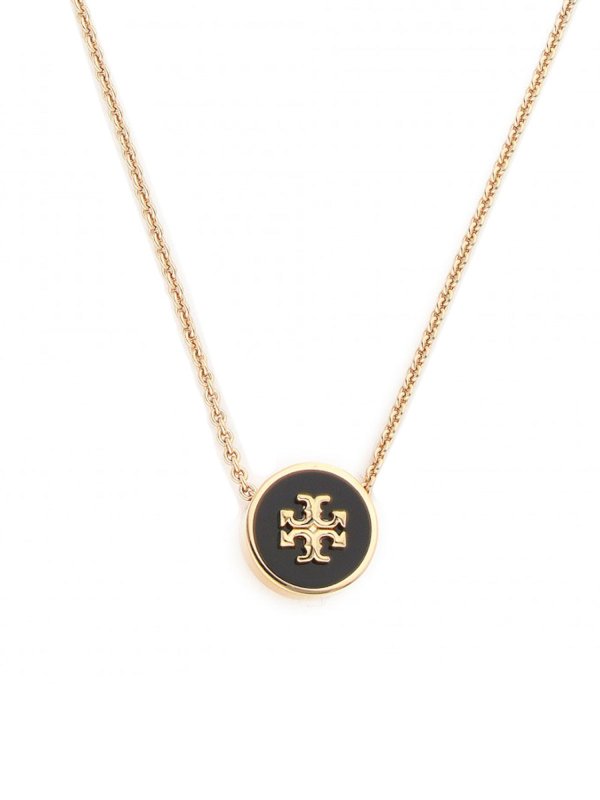 Necklace With Logo Pendant shop online: TORY BURCH